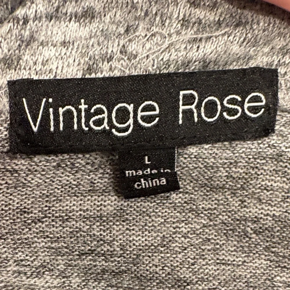 Elegant Gray and Black Leopard Print Cowl Neck Sweater - Picture 4 of 4